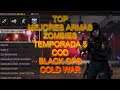 TOP MEJORES ARMAS TEMPORADA 5 COD BLACK OPS COLD WAR ZOMBIES