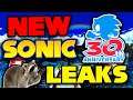 NEW Sonic 30th Anniversary Leaks - Adventure Gameplay, TWO Games, & More!