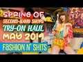 Spring of Second-Hand Shops Try-On Haul May 2019 • Fashion N' Shits