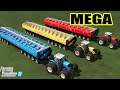 TRAILER OF COLORS! EASY SILO FILLING WITH ULTRA BIG TRAILERS! FS22