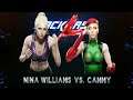 Nina Williams [Tekken] vs. Cammy White [Streetfighter] ★ WWE 2K19 ★