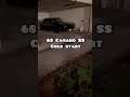 68 Chevy Camaro cold start #shorts