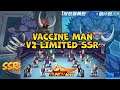 👊👊GACHA VACCINE MAN LIMITED SSR V2 + REVIEW ULTIMATE PASSIVE GAMEPLAY - One Punch Man The Strongest