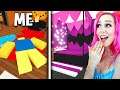 I Challenged MEGANPLAYS To HALLOWEEN Adopt Me Build Off! (Roblox)