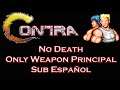 Contra Ver. Japan No Death, Only weapon principal (Sin Morir, Solo el arma principal) Sub español