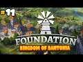 Foundation Gameplay - Building a New Greater Lord Manor with a Beautiful Garden.