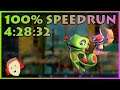 Yooka-Laylee and the Impossible Lair - 100% (Console) Speedrun in 4:28:32 [World Record]