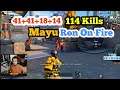 Mayur And Ron On The Fire | 114 Kills In Domination Mode | PUBG MOBILE