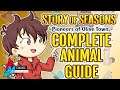 Story of Seasons: Pioneers of Olive Town (Switch) The Complete Animal Guide