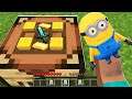 HOW TO CRAFT MINION in MINECRAFT! Scary Minion vs Minions Minecraft - GAMEPLAY Movie traps