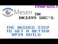 Mesen on RK3399 under Panfrost !!  The sound delay its my fault on the recording.