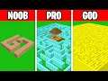 NOOB Vs PRO Vs GOD Maze Challenge! (Minecraft)