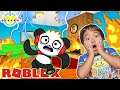 Ryan Escapes Crazy House in ROBLOX with Combo Panda! Let’s Play