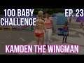Campsite Romance? | 100 Baby Challenge Episode 23 - The Sims 4
