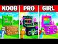 NOOB vs PRO vs GIRL FRIEND Minecraft CHEST House Battle! (Build Challenge)