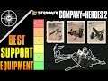 Best COH2 Support Equipment Units Ranked