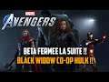 [Marvel's Avengers] Beta fermée la suite avec Black Widow !!