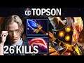 OG.TOPSON CLINKZ WITH 26 KILLS - DOTA 2 7.26 GAMEPLAY