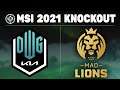 DWG KIA vs MAD Lions, Game 5 - MSI 2021 Semifinal - DK vs MAD G5
