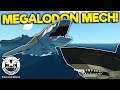 I Battled a Megalodon with a Megalodon Mech! - Stormworks Survival Gameplay