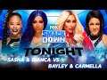 SmackDown: Bianca Belair & Sasha Banks Vs Bayley & Carmella #SmackDown #WWE2KMods #WWE
