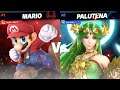 Super Smash Bros Ultimate MarioRyu (Mario) vs Cavelrie (Palutena)