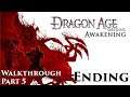 Dragon Age Origins - Awakening Walkthrough Part 5 Ending - Mothers Fall (Live Commentary)