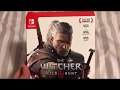 The Witcher 3 Wild Hunt Complete Edition Nintendo Switch unboxing