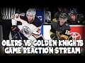 Edmonton Oilers vs Vegas Golden Knights Fan Game Reaction On Dolynny TV