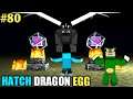 #80 | Minecraft | Hatching Dragon Egg With Oggy And Jack |Minecraft Pe | In Hindi |Rock Indian Gamer