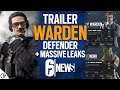 WARDEN New Defender + Loadouts for Nøkk - 6News - Tom Clancy's Rainbow Six Siege