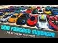 GTA V Which is Fastest supercar | Acceleration Test