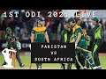 Pakistan vs South Africa 1st ODI 2021 Live Today Prediction Highlights Gameplay