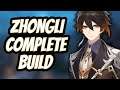 Zhongli Dps & Support Build | Genshin Impact Guide