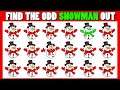 HOW GOOD ARE YOUR EYES #231 l Find The Odd Emoji Out l Merry Christmas Special Quiz