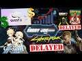 AJS News- Cyberpunk Delayed AGAIN, Genshin Impact ANGRY RANT, Oculus Quest 2 a HIT, Far Cry Delayed!