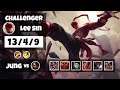 Lee Sin Jungle S11 11.18 Challenger Replay (13/4/9) - KOREAN