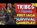 TRIBES OF MIDGARD First Gameplay! - Now on Xbox/Switch - VIKING SURVIVAL Combat /Crafting/World Map