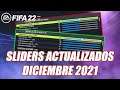 FIFA 22 SLIDERS ACTUALIZADOS