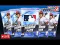 MLB 9 Innings 21 Live - Team Select and Five Diamond Player Pack Opening!