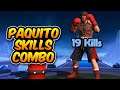 PAQUITO SKILLS COMBO (New Hero Paquito Gameplay Mobile Legends)