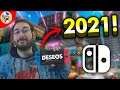MIS 5 DESEOS para Nintendo Switch en 2021! 🔥 Fravi