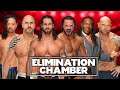 Cesaro vs Rollins vs Booker T vs Drew McIntyre vs Nakamura vs Batista - WWE Elimination Chamber 2021