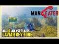 Maneater Caviar Key All License Plate Locations Guide