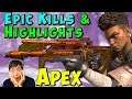 Apex Legends Epic Kill Streak Highlights & Moments Montage with Manni
