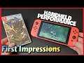Monster Hunter Rise| First Impressions| Handheld Gameplay