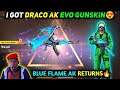 BLUE FLAME DRACO AK RETURNS | I GOT LEGENDARY DRACO AK EVO GUNSKIN FREE FIRE IN TAMIL