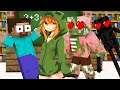 Monster School : EPIC CREEPER GIRL LOVE CHALLENGE - Minecraft Animation
