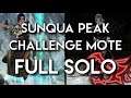 Sunqua Peak Fractal Challenge Mote Full Solo!