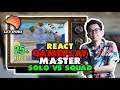 REACT GAMEPLAY MASTER SOLO VS SQUAD " LEVINHO " - PUBG MOBILE INDONESIA